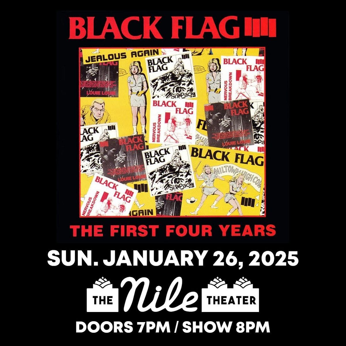 Black Flag at The Nile Theater - Bakersfield