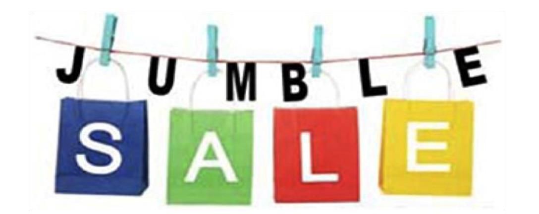 Jumble Sale - Saturday 15th March 2025 - Grenoside S35