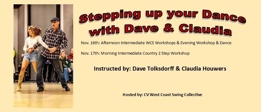 Stepping up your Dance with Dave & Claudia