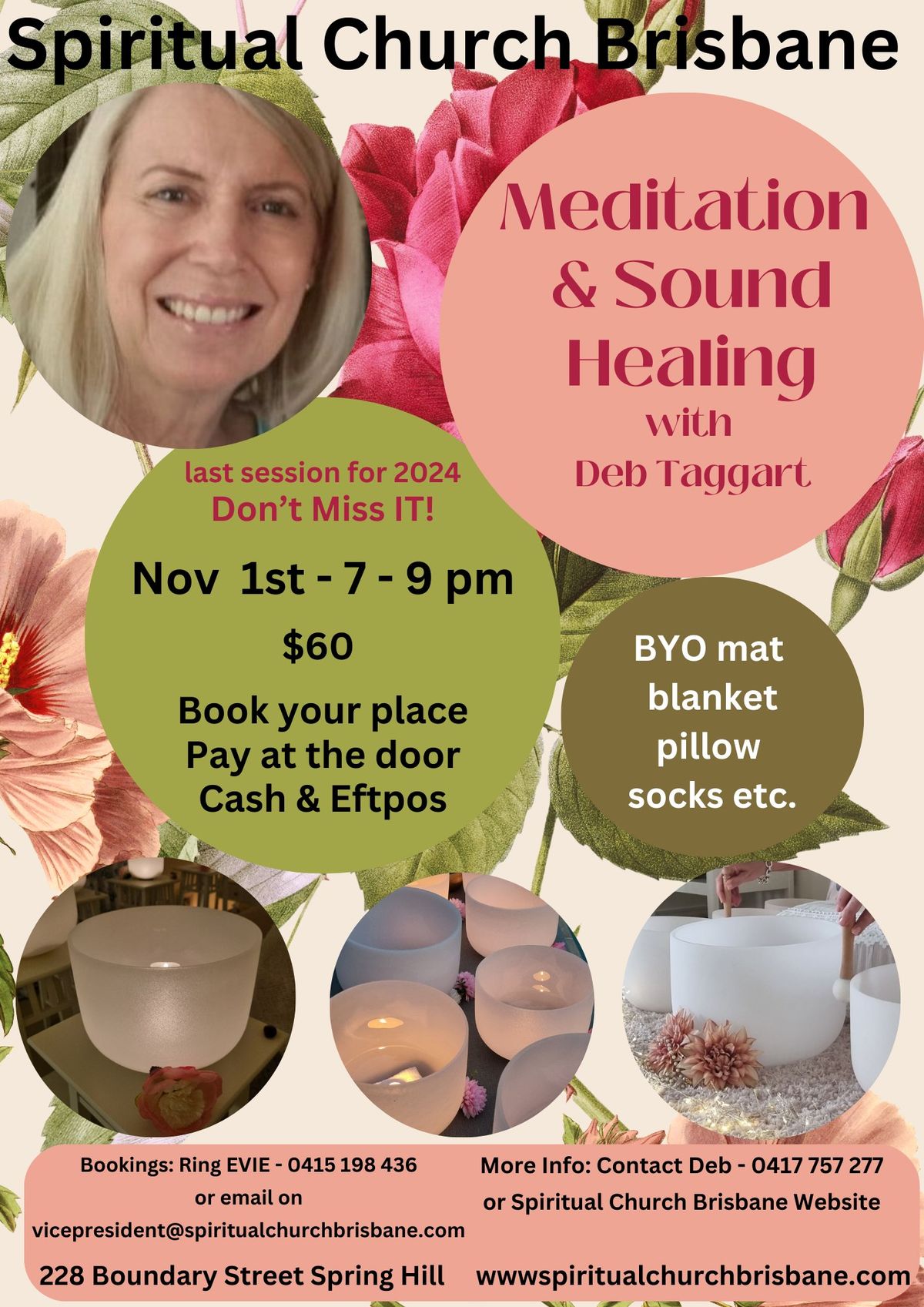 MEDITATION & SOUND HEALING with Deb Taggert