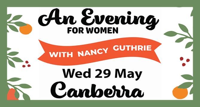 An Evening for Women with Nancy Guthrie