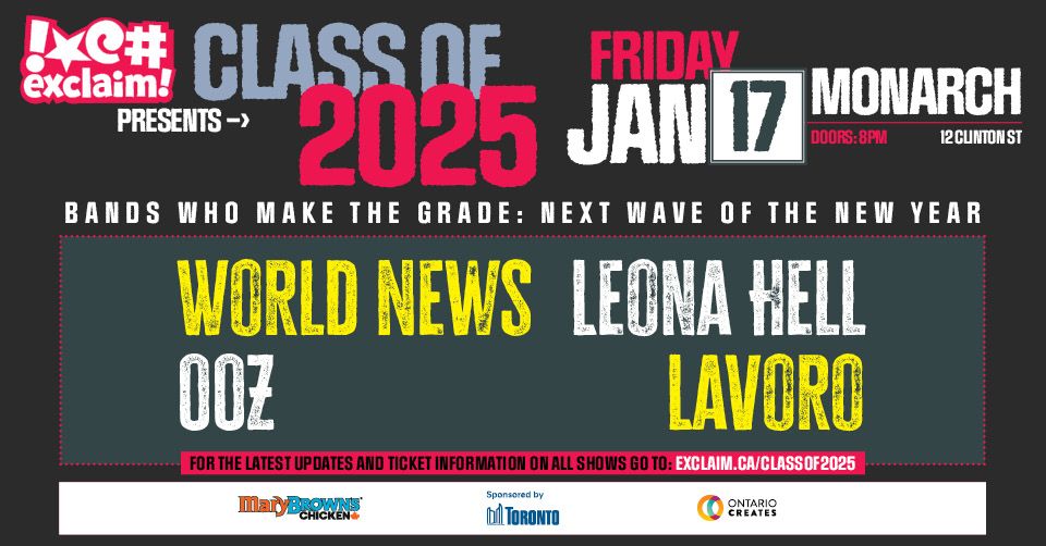 Class Of 2025: World News, OOZ, Leona Hell, Lavoro at The Monarch