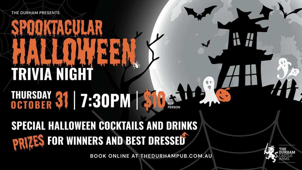 Spooktacular Halloween Trivia Night