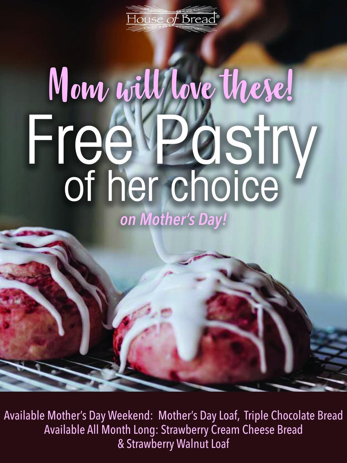 Free Pastries for Moms