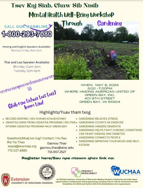 Hmong Gardening Workshop