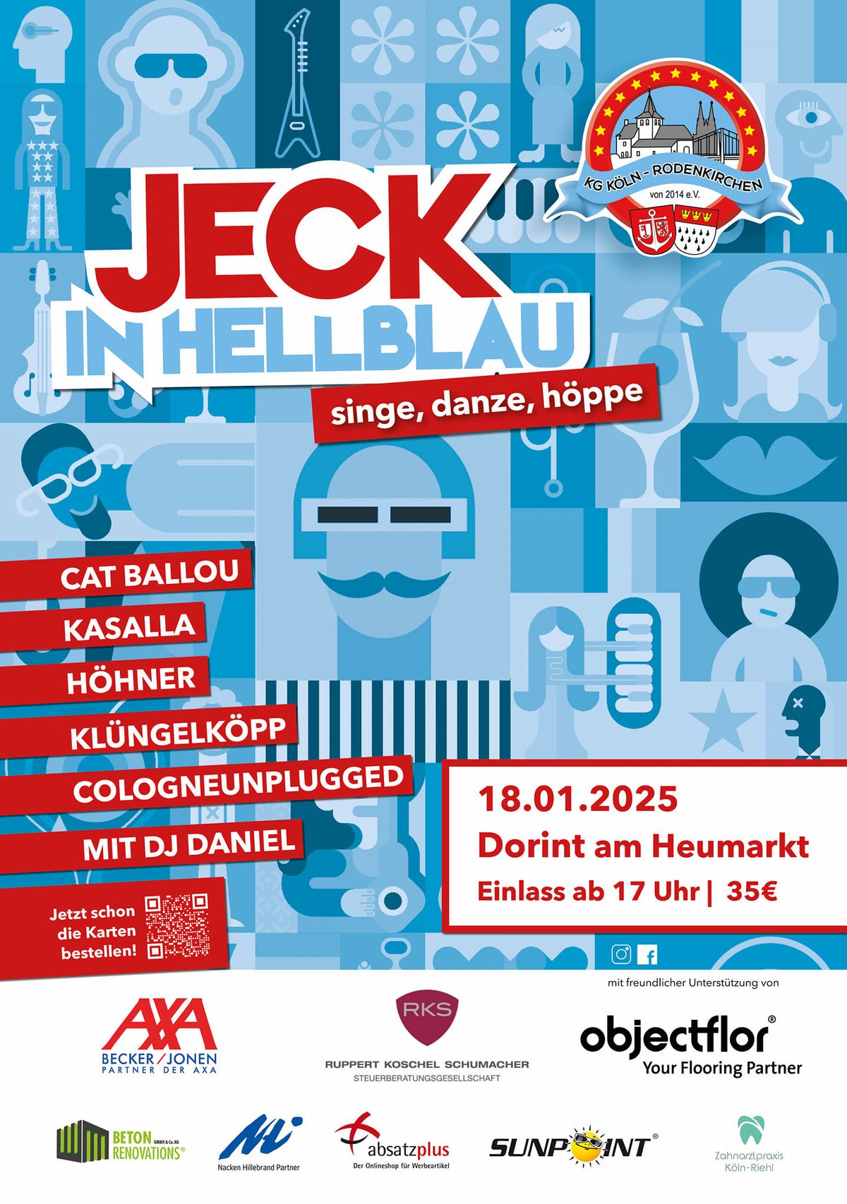 JECK IN HELLBLAU 