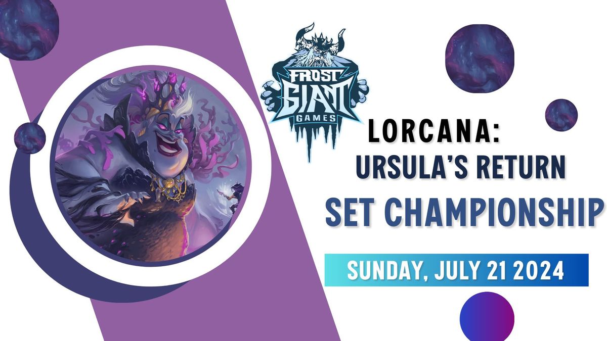 Disney Lorcana: Ursula's Return Set Championship