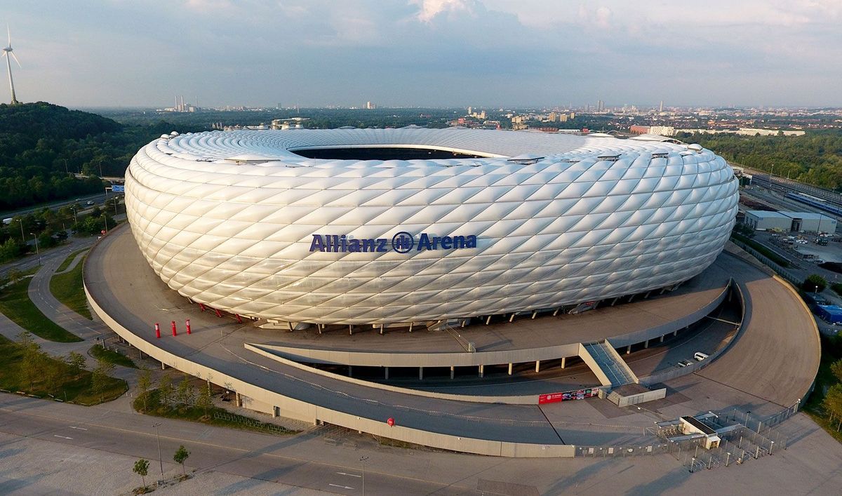 Eintracht Frankfurt at FC Bayern Munich at Allianz Arena