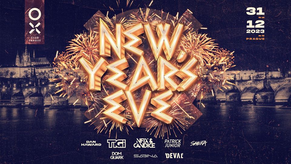 NEW YEAR'S EVE AT OX CLUB PRAGUE | 31\/12\/2023