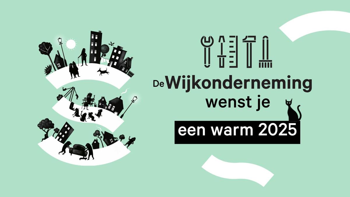 Nieuwjaarsreceptie Wijkonderneming en Duurzame Jobcreatie