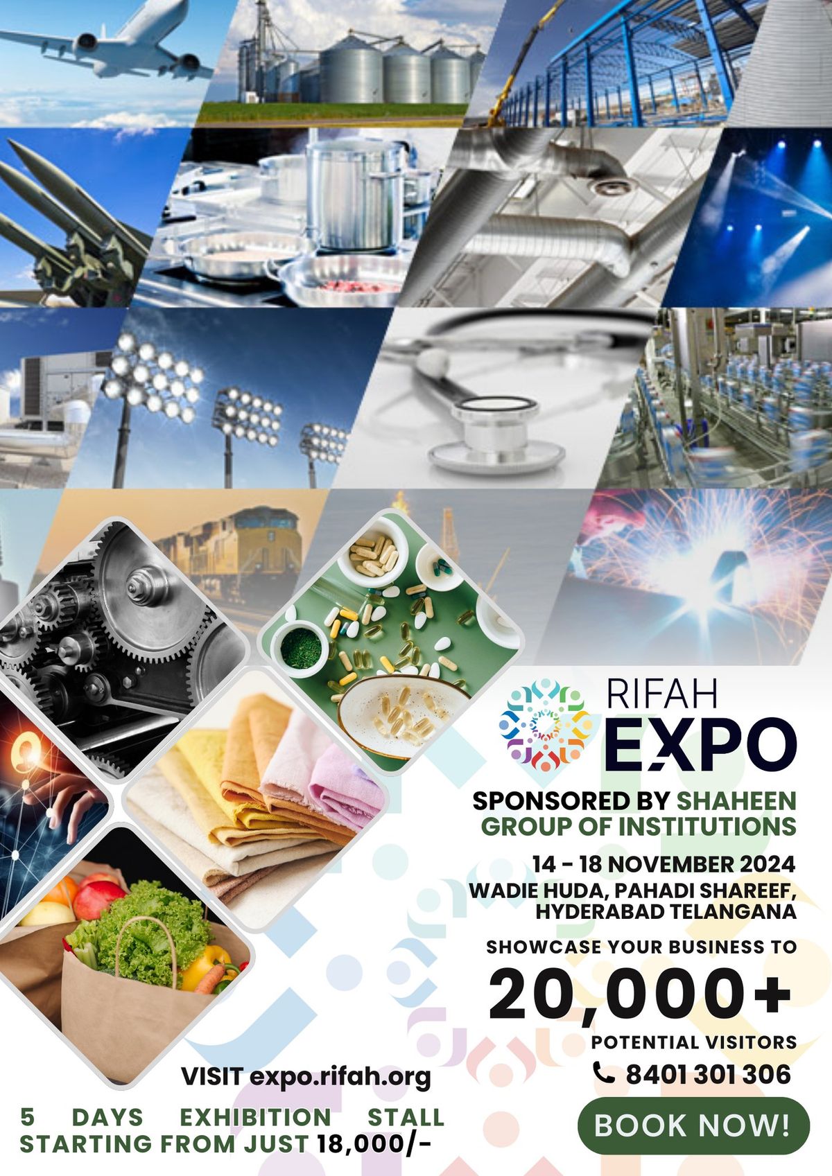 Rifah Expo 2024 Sponsored By Shaheen Group Of Institutions