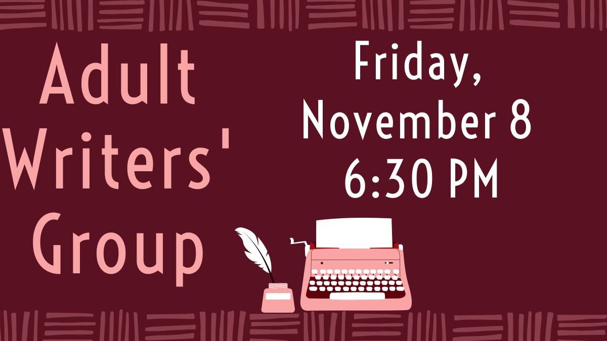 Adult Writers' Group