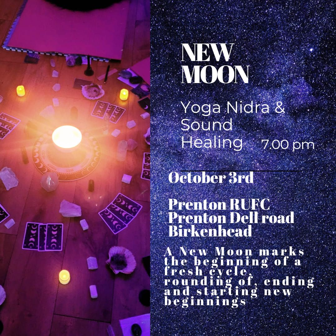 New Moon Yoga Nidra & Sound  Healing 