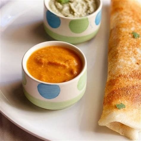 Sustainable Cooking - Dosa and Sambar with Chutney