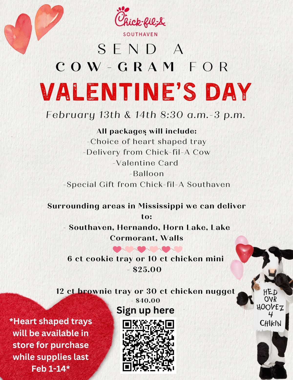 Cow-Gram Valentine