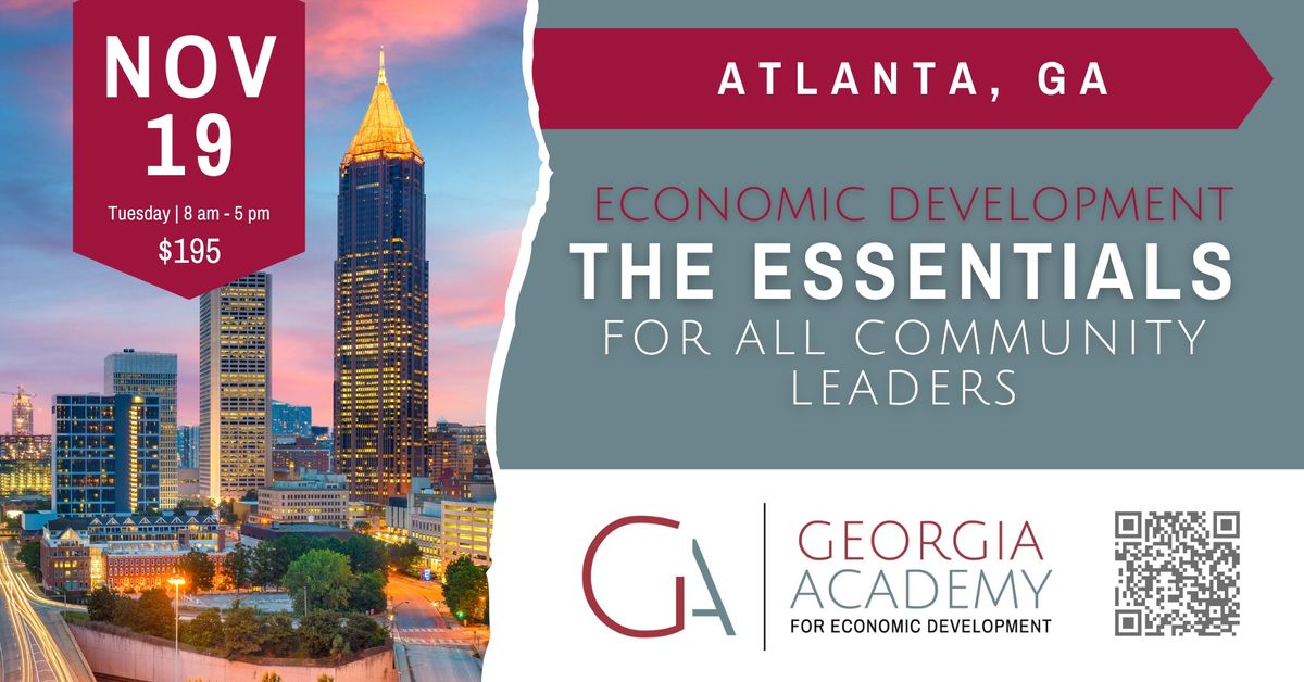 Economic Development: The Essentials | Atlanta, GA