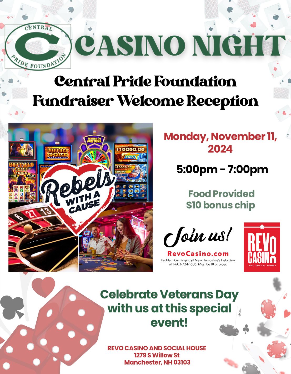 Casino Night at Revo Casino 