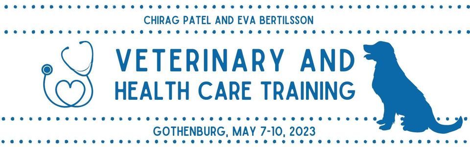Veterinary & health care training with Chirag and Eva in Gothenburg!