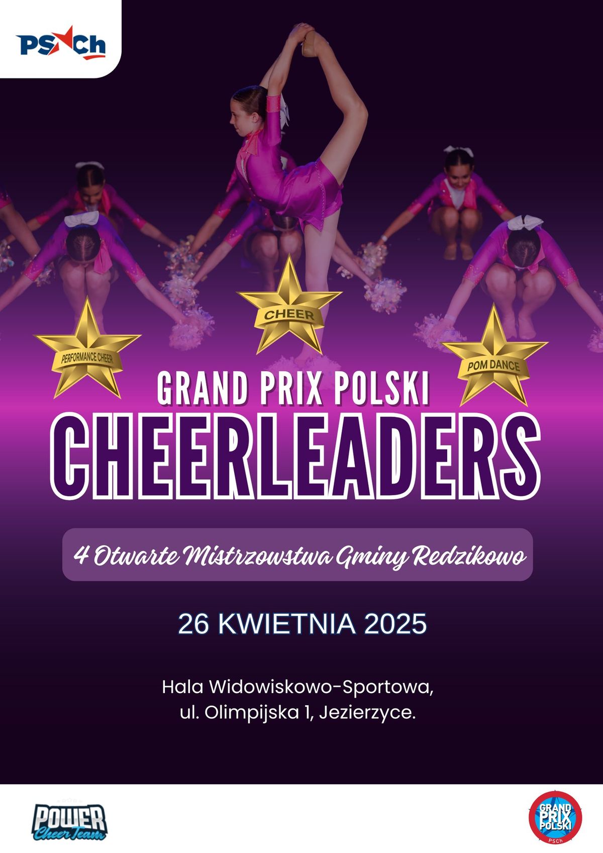 4. Otwarte Mistrzostwa Gminy Redzikowo - Grand Prix Polski Cheerleaders PSCh