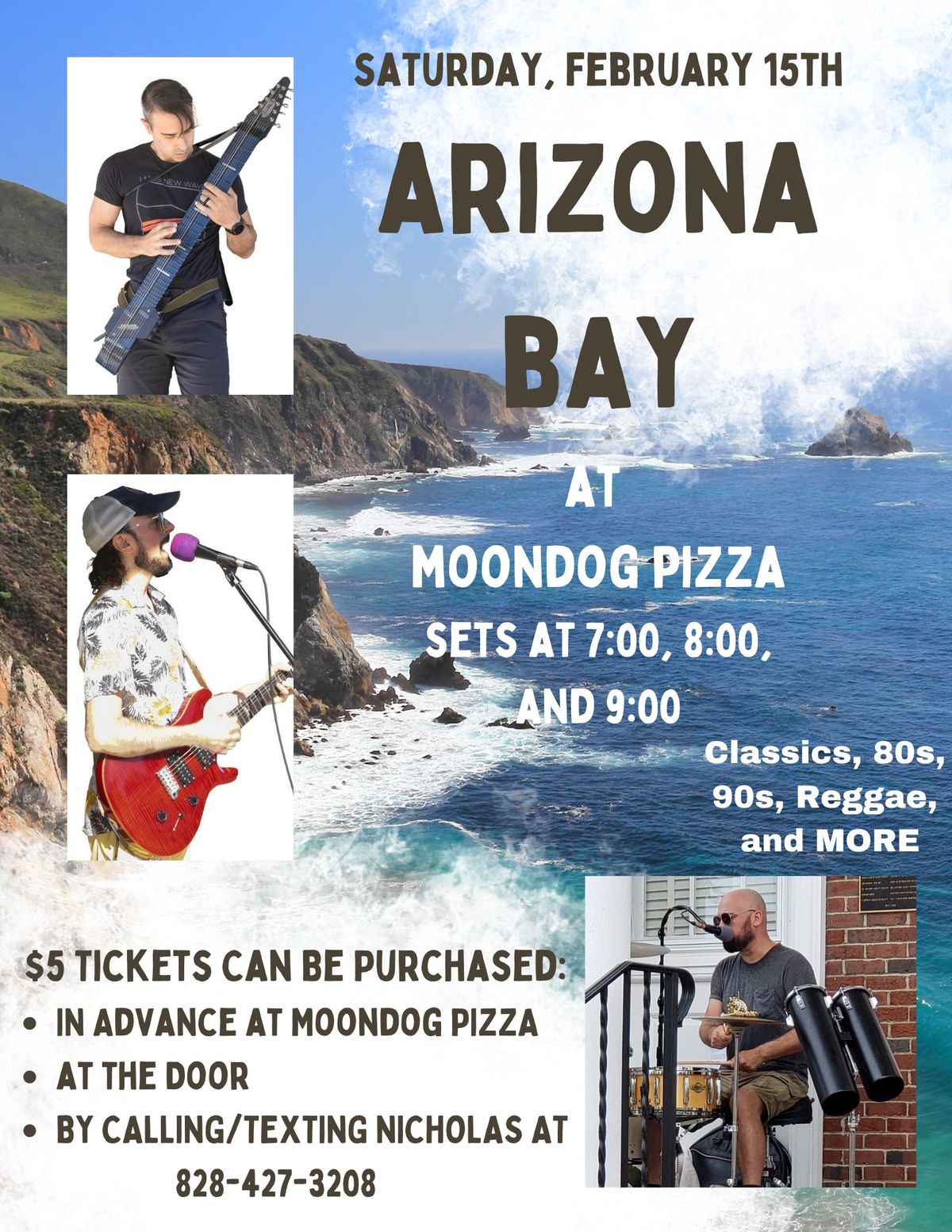 Arizona Bay Live at Moondog Pizza