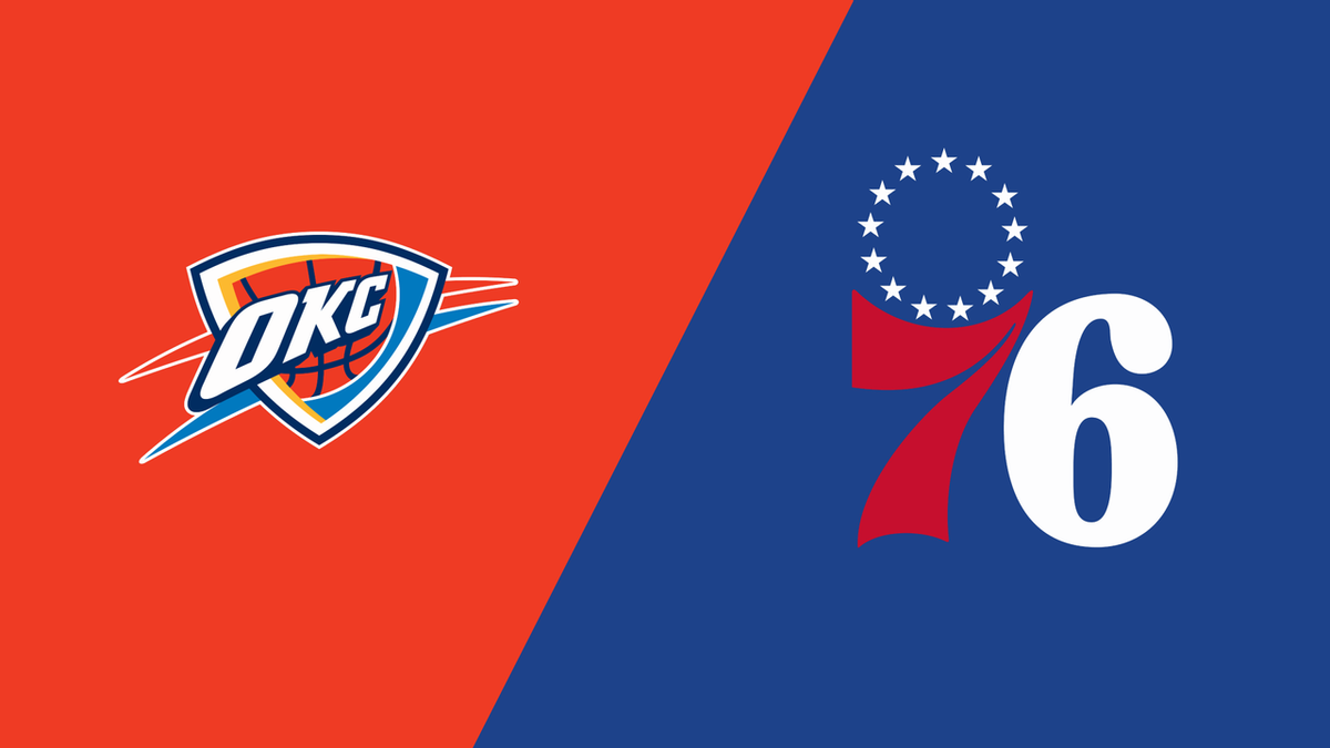 Parking Oklahoma City Thunder at Philadelphia 76ers