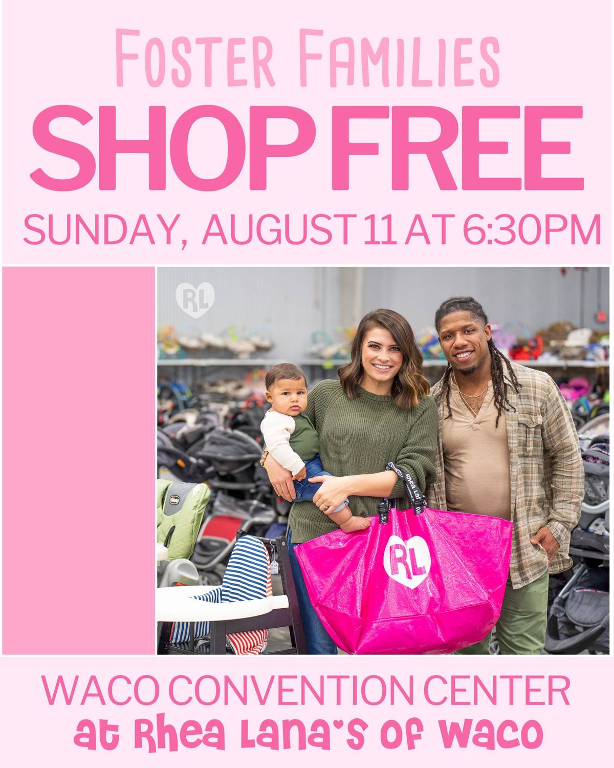 Foster Family Shopping Event