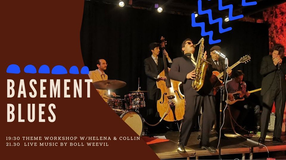 Basement Blues - LIVE Music by Boll Weevil!! 