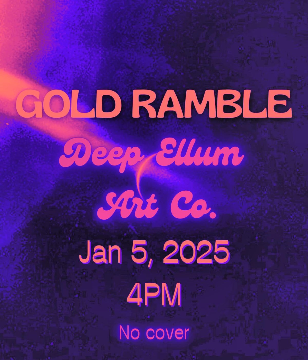 Gold Ramble with Dusty Boots