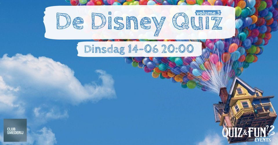 De Disney Quiz Volume.3 | Tilburg