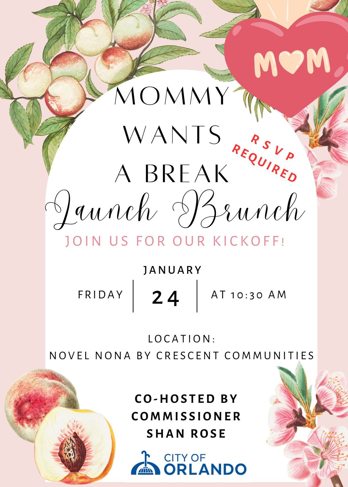 Mommy Wants a Break Launch Party Brunch