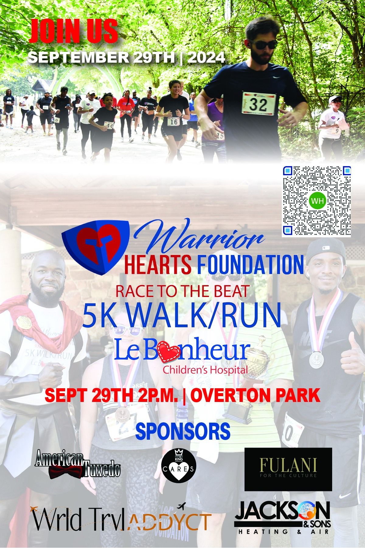 WARRIOR HEARTS RACE TO THE BEAT 5K WALK\/ RUN