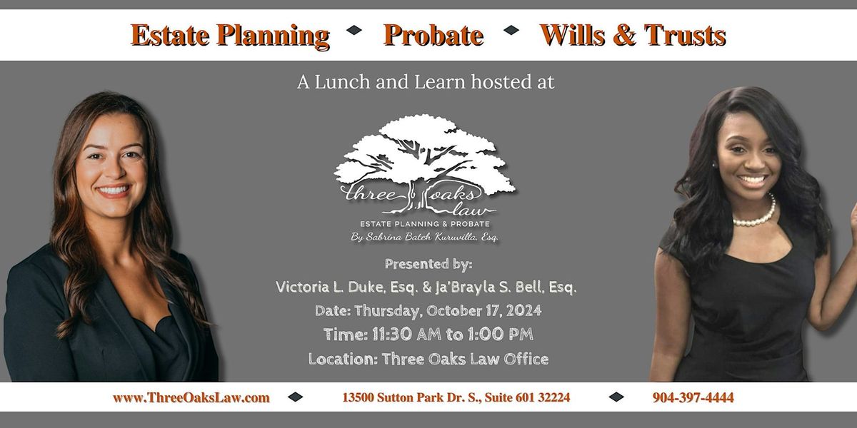 October Lunch and Learn with Three Oaks Law