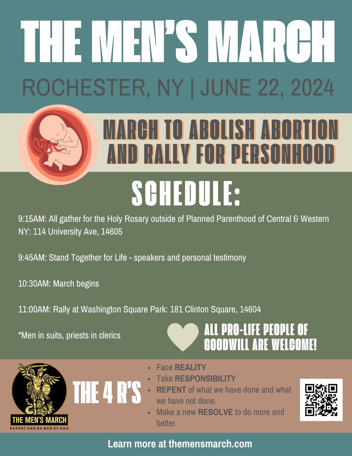 Stand Together for Life\/ and The National Men's March