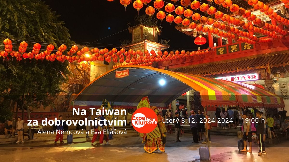 Na Taiwan za dobrovolnictv\u00edm