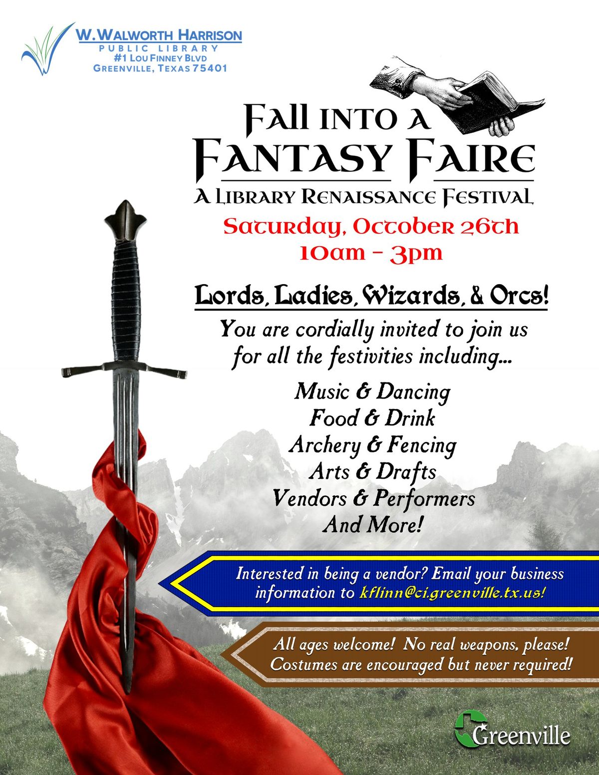 Fantasy Faire ( Library Renaissance Festival)