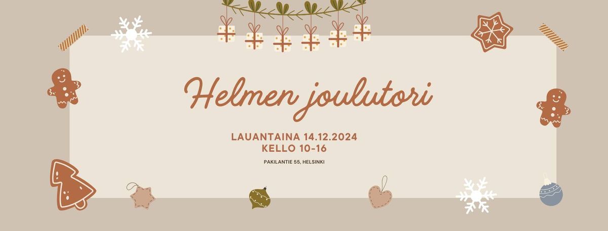 Kahvila Helmen joulutori