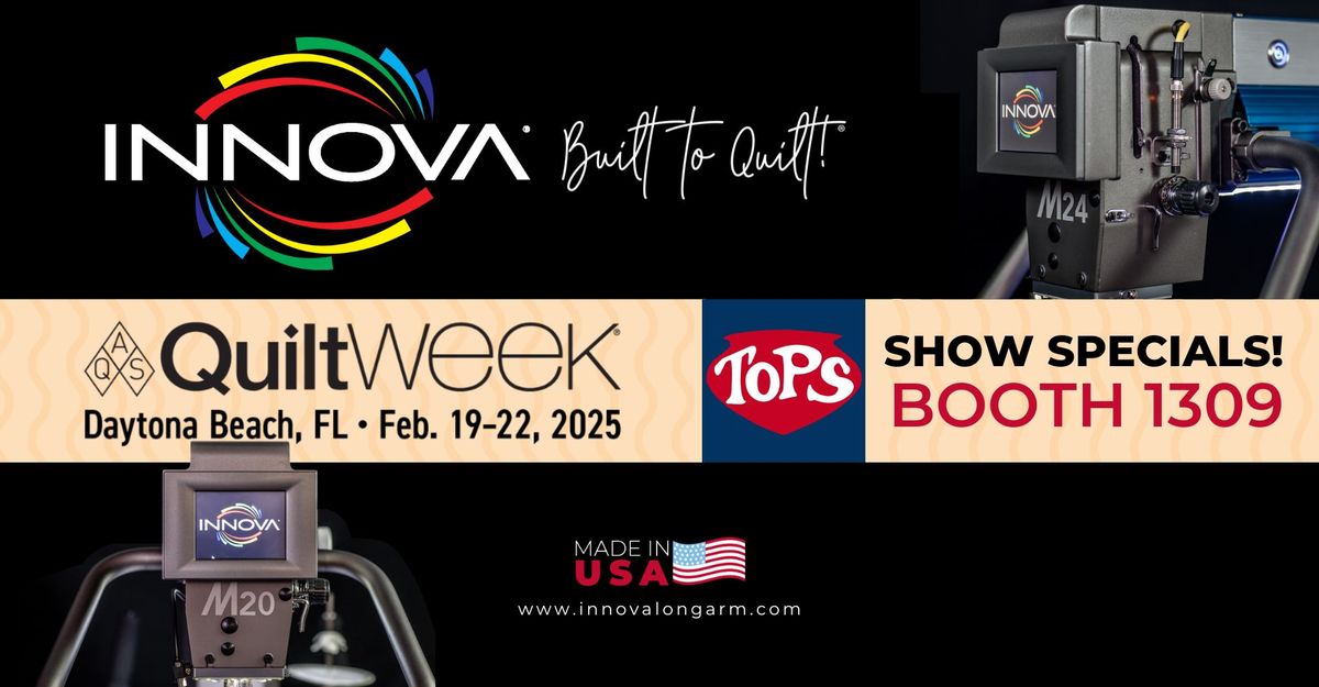 INNOVA at AQS QuiltWeek Daytona Beach