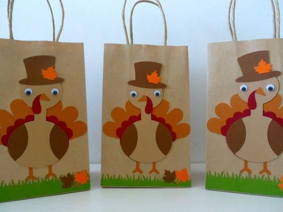 Thanksgiving goodie bags for the Table of Plenty