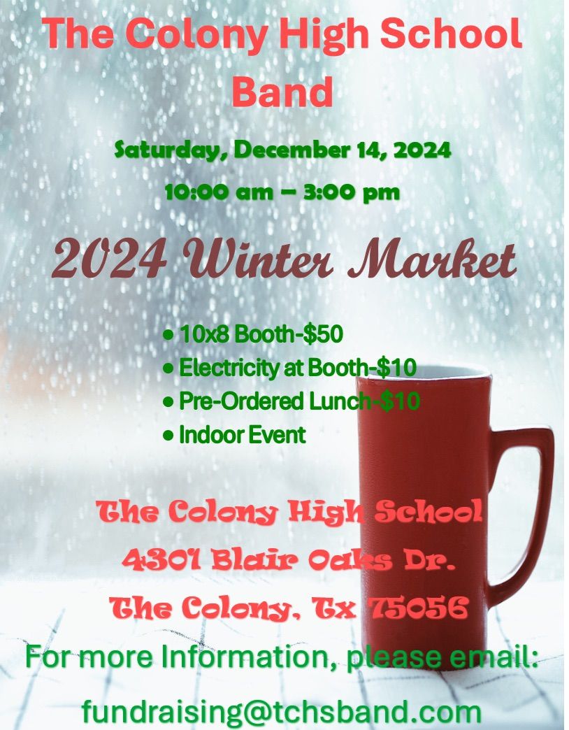 TCHS Band Winter Craft Fair