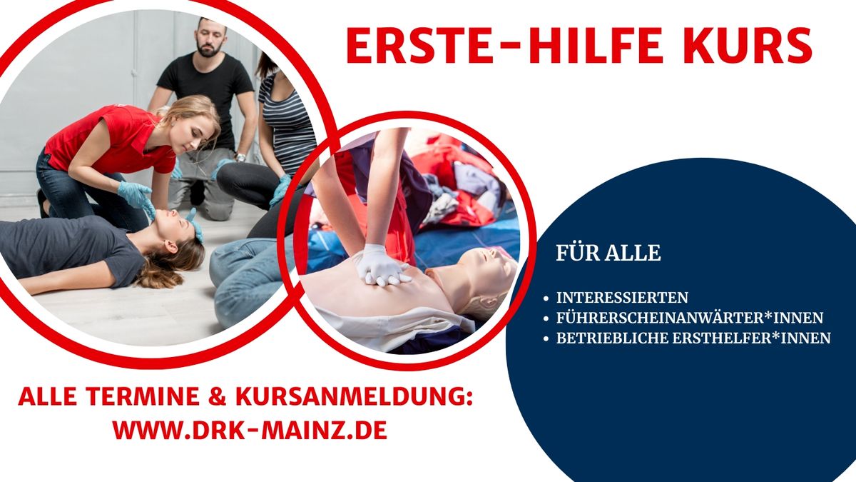 Erste Hilfe Kurs in Mainz 