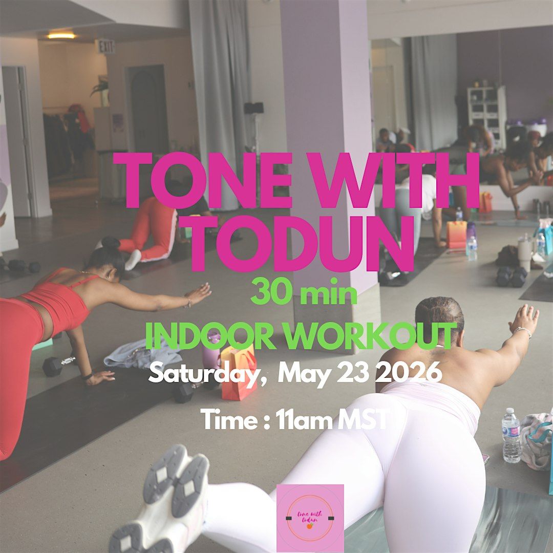 TONE WITH TODUN: MAY MOMENTUM