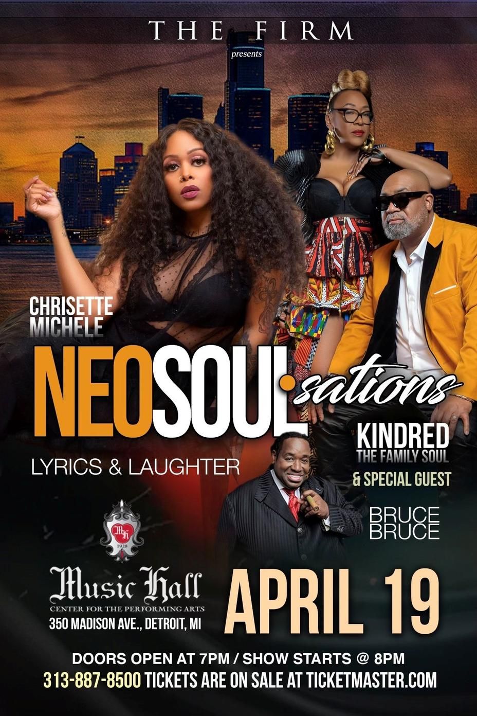 Neo Soul-sations - Chrisette Michele at Music Hall Center - Detroit