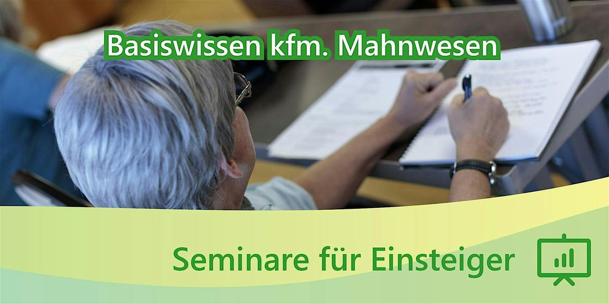 Basiswissen kfm. Mahnwesen