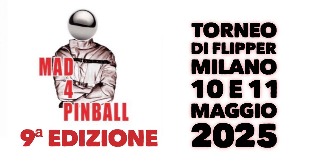 Mad 4 Pinball - Torneo di flipper