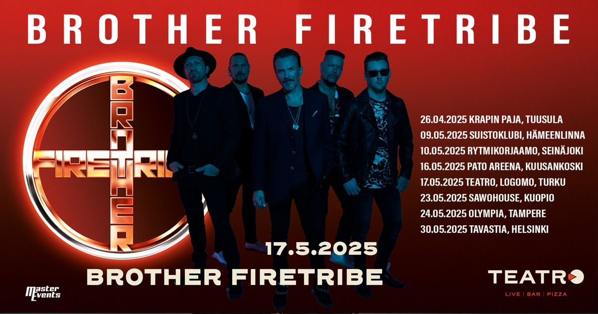 La 17.5.2025 Brother Firetribe | Teatro, Logomo