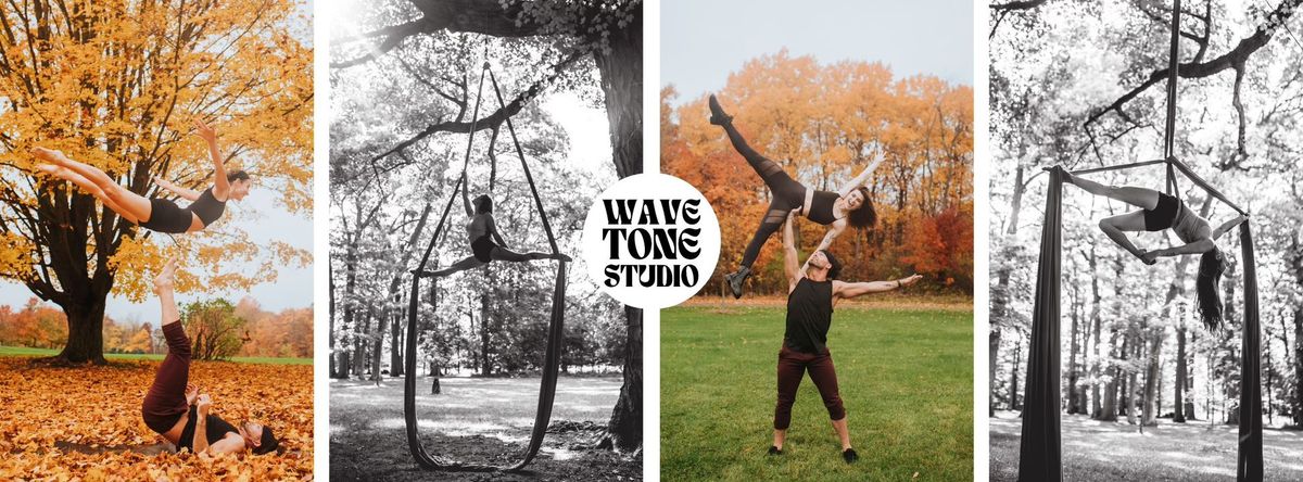 Fantastic Fall Acrobat Mini Session