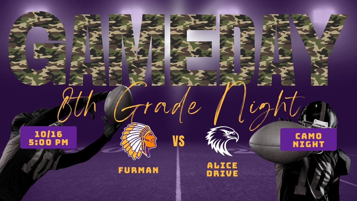 Furman vs. Hillcrest (8th Grade Night \/ Camo Night)