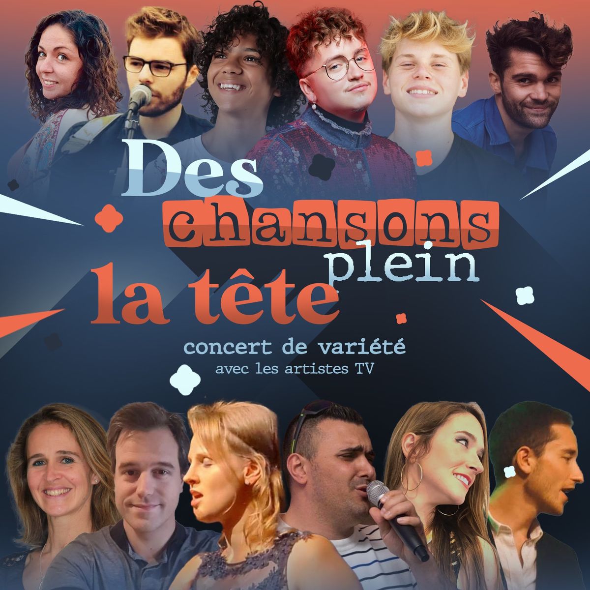 CONCERT"DES CHANSONS PLEIN LA T\u00caTE"