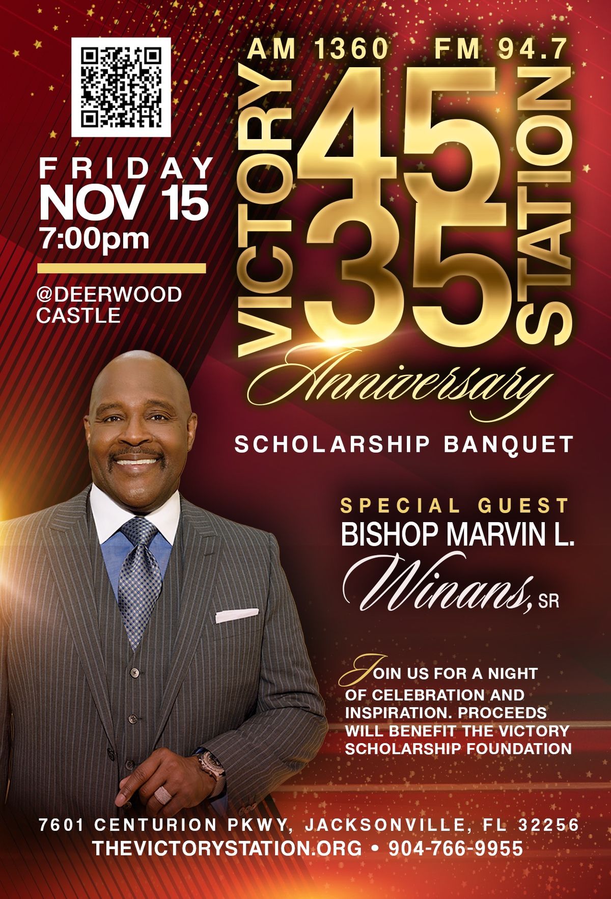 The Victory Station 45\/35 Anniversary Banquet with Bishop Marvin Winans 