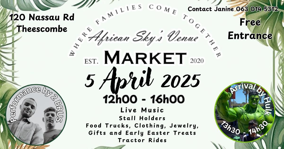 African Sky's Venue Market 